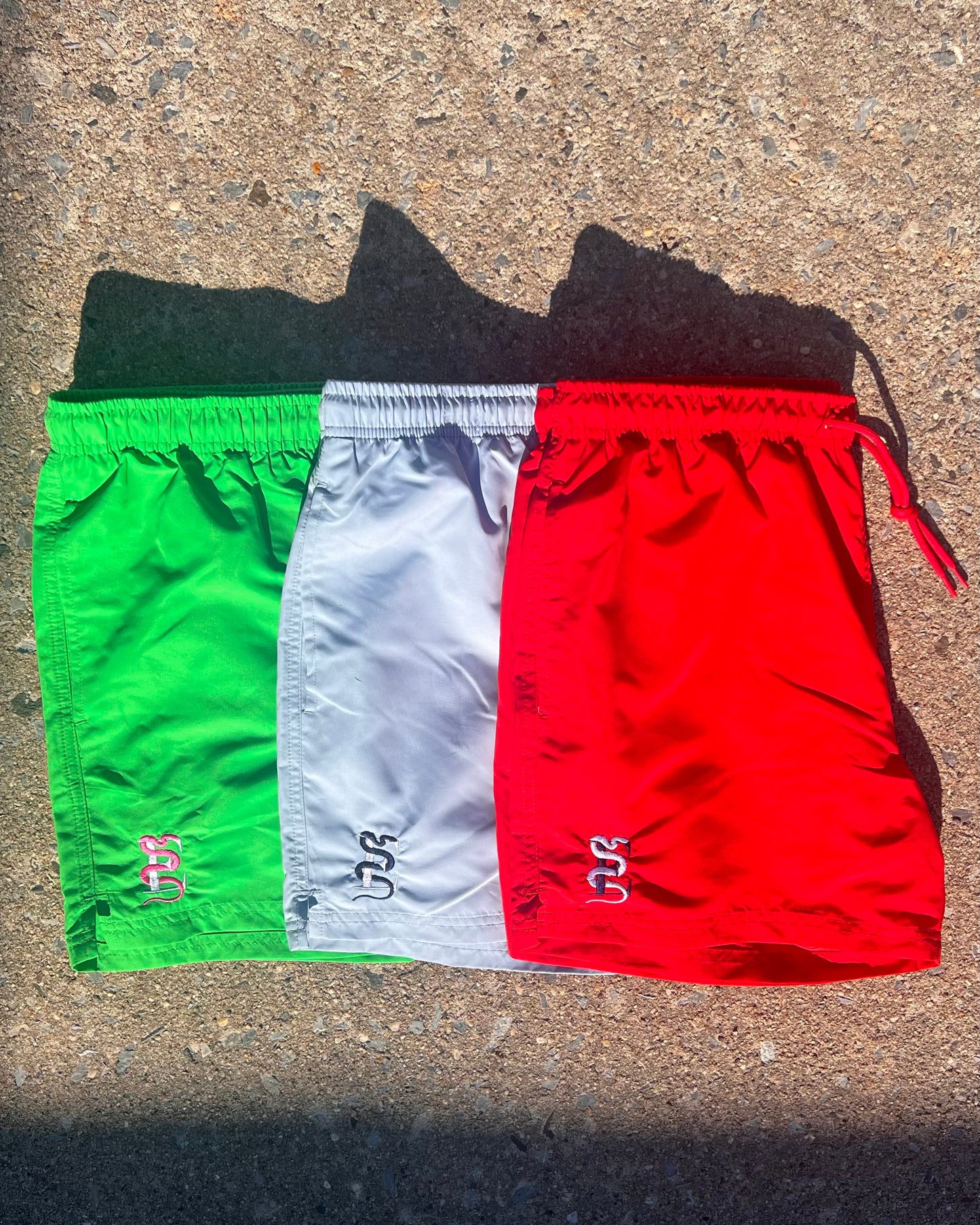 Green Sploit Hybrid Shorts*