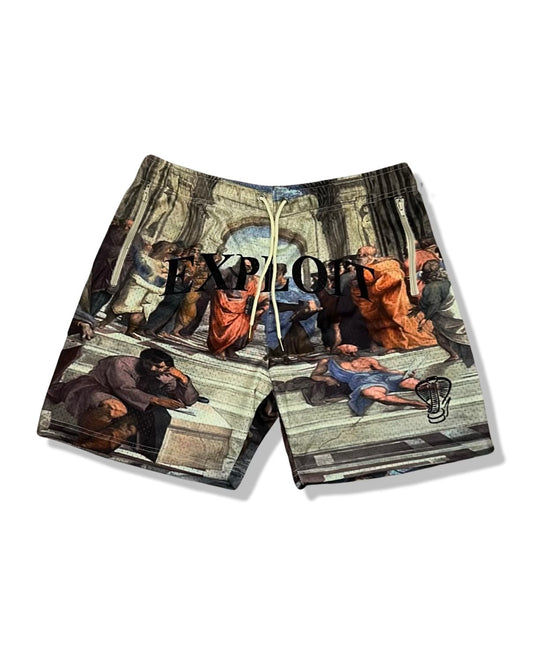 School of Athens Shorts